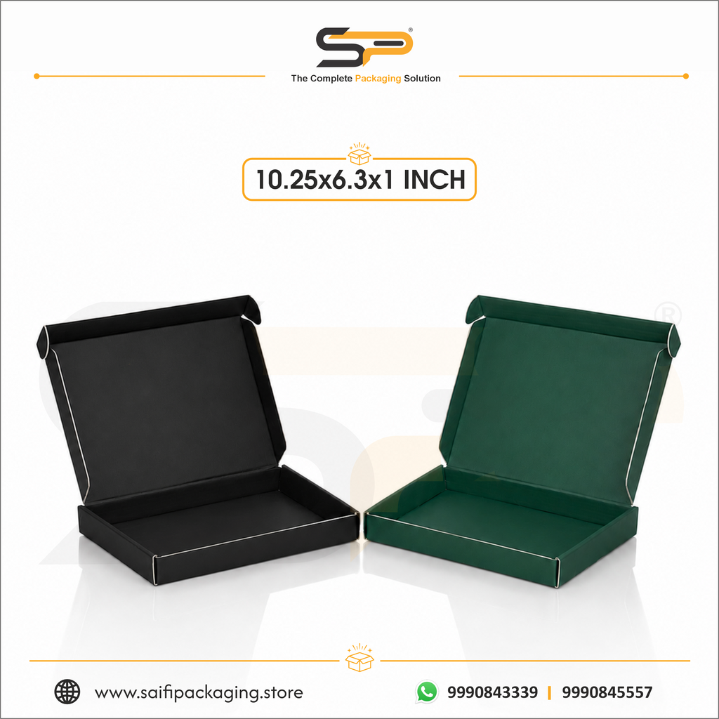 Colored Mailer Box (9.25x6.3x1 inch) Matt Finish (SL-63)