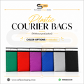 Plain Plastic Courier/Mailer/Shipping Bags without POD Jacket