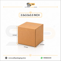 (3.5 x 3.5 x 3.5 ") Universal Corrugated Box - 3Ply (TB-5)