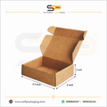 (3.5x2x1 inch) Plain Corrugated Mailer Box 3ply (SL-31)