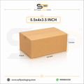 (5.5 x 4 x 3.5 ") Universal Corrugated Box - 3Ply (TB-6)