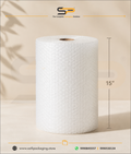 Air Bubble Packaging Roll (15 inch , 50mtr) 60Gsm