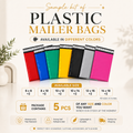 Sample Kit of Plastic Mailer Bags