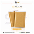 Plain Kraft Mailer Bag with water resistant coating