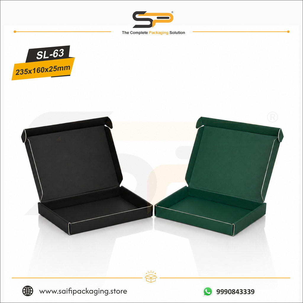 Colored Mailer Box (235x160x25 mm) Matt Finish (SL-63)