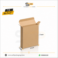 (4 x 1 x 7")  Tuck End Corrugated Box - 3Ply (T-4)