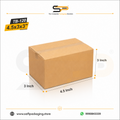 (4.5 x 3 x 3") Universal Corrugated Box - 3Ply (TB-120)